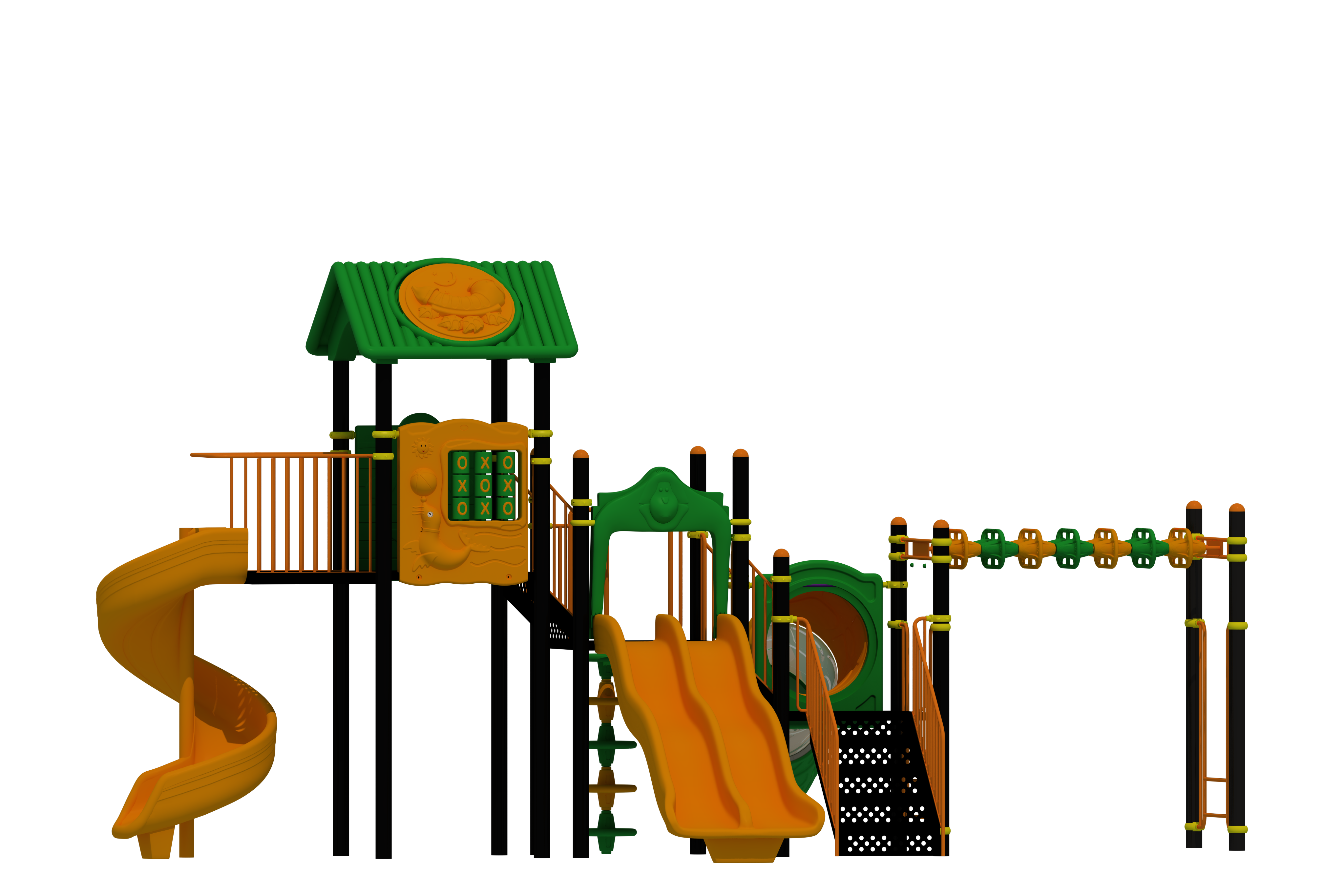 Klasik Seri Oyun Grubu B-PRK-01 PRK-15 | Metal Oyun Grupları | Erse Kent Mobilyaları